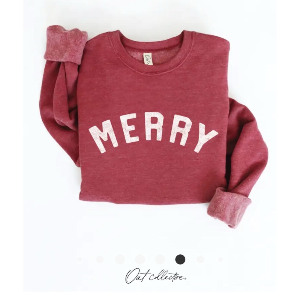 Merry Red Sweatshirt